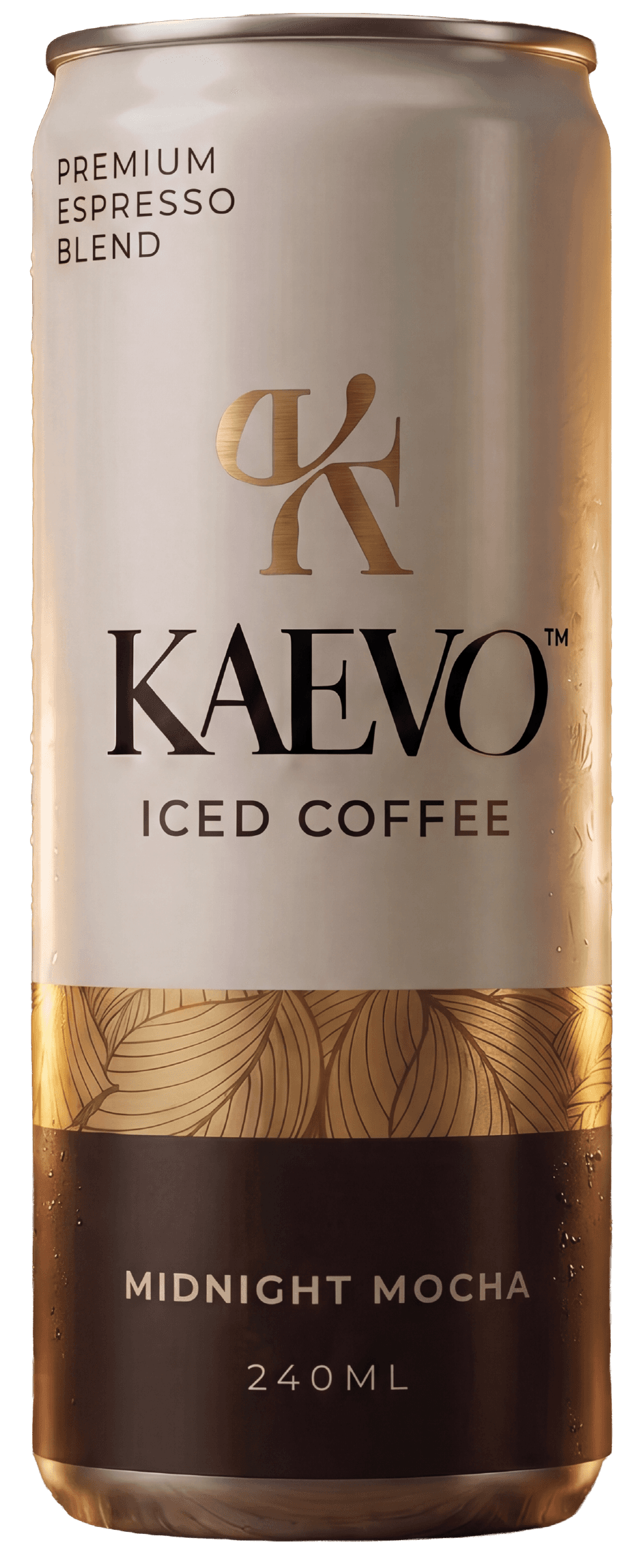 KAEVO Midnight Mocha iced coffee cans